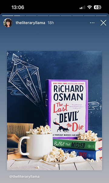 instagram book rec